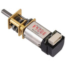 Pololu 210:1 Micro Metal Gearmotor MP 6V w/ 12 CPR Encoder, Back Connector