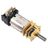 Pololu 75:1 Micro Metal Gearmotor MP 6V w/ 12 CPR Encoder, Side Connector