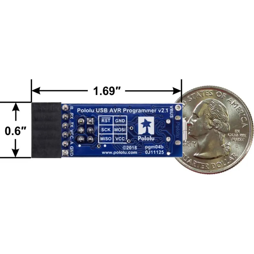 Pololu USB AVR Programmer V2.1 - RobotShop