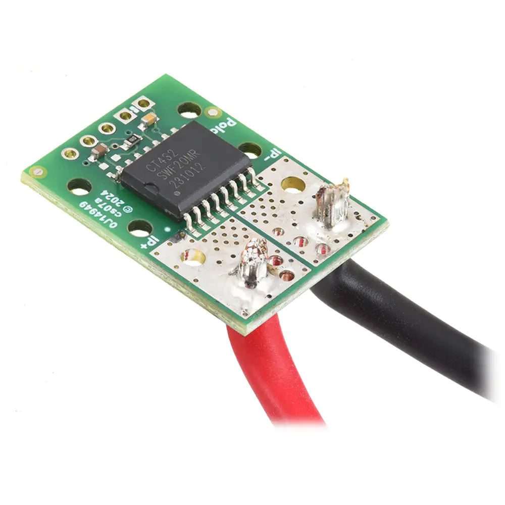 Pololu CT433-HSWF20DR TMR Current Sensor Compact Carrier 0A to 20A, 3.3V