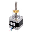 Pololu Stepper Motor w/ 38Cm Lead Screw: Bipolar, 200 Steps/Rev, 42×38mm, 2.8V, 1.7 A/Phase