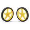 Pololu Wheel 60×8mm Pair - Yellow