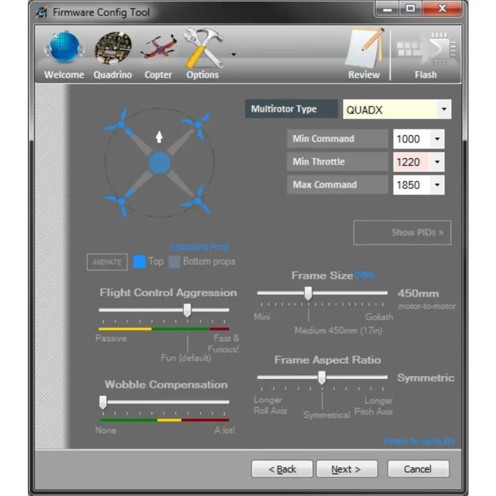 Quadrino FCT (Firmware Configuration Tool) - Free to Download