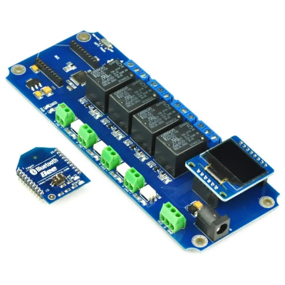 TSIR04 4 Channel Outputs, 4 Optically Isolated Inputs Bluetooth Smartphone Relay