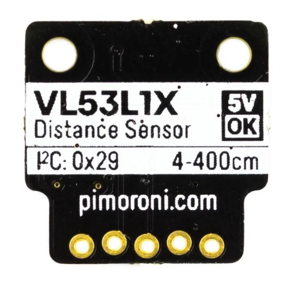 VL53L1X Time of Flight (ToF) Sensor Breakout Board - RobotShop