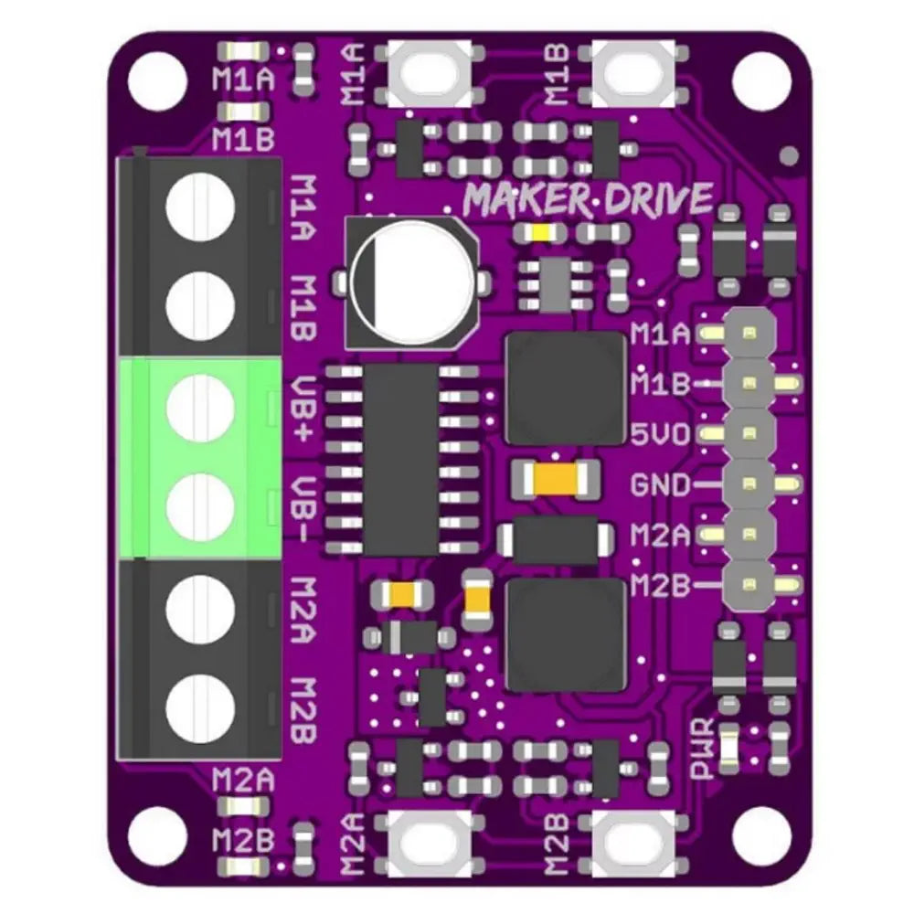 Maker Drive H-Bridge Motor Driver for Beginner - RobotShop