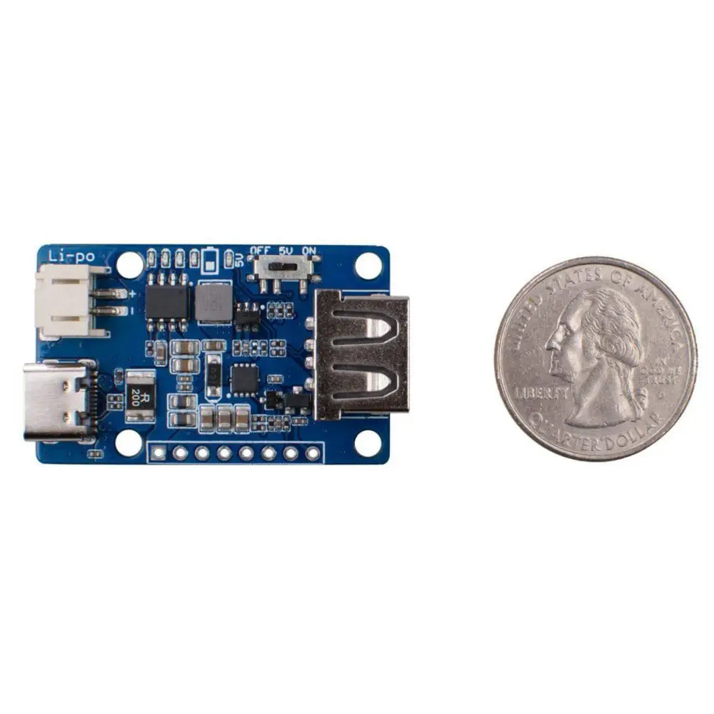 lipo type c Treedix 2pcs USB Battery Charger Board Without Battery with JST Socket with LED Indicator Charging Rate Adjustable Automatic Power-Down : Toys & Games Lipo Charger-type C - DFR0668