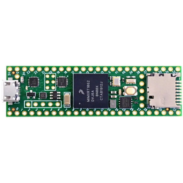 Teensy 4.1 USB Microcontroller Development Board (No Pins) - RobotShop