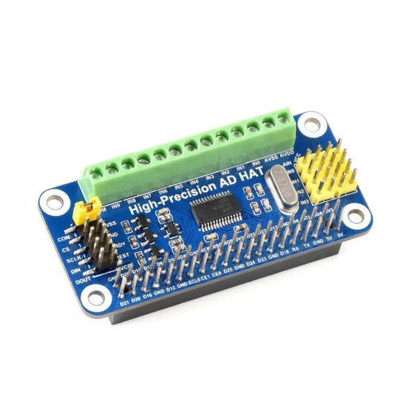 Waveshare High-Precision ADC HAT ADS1263 10-Ch 32-Bit for