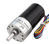 36D Long Life Brushless DC Geared Motor, 24V 165RPM