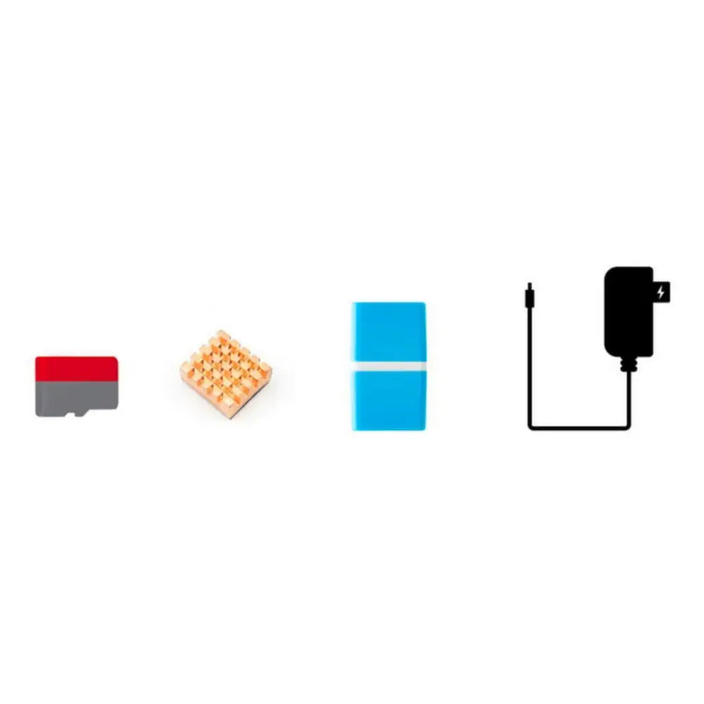 Raspberry Pi 4 Model B Starter Kit w/ Essential Parts & EU Plug w/o Raspberry Pi