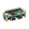 Ethernet/USB HUB HAT (B) for Raspberry Pi Series, 1x RJ45, 3x USB 2.0