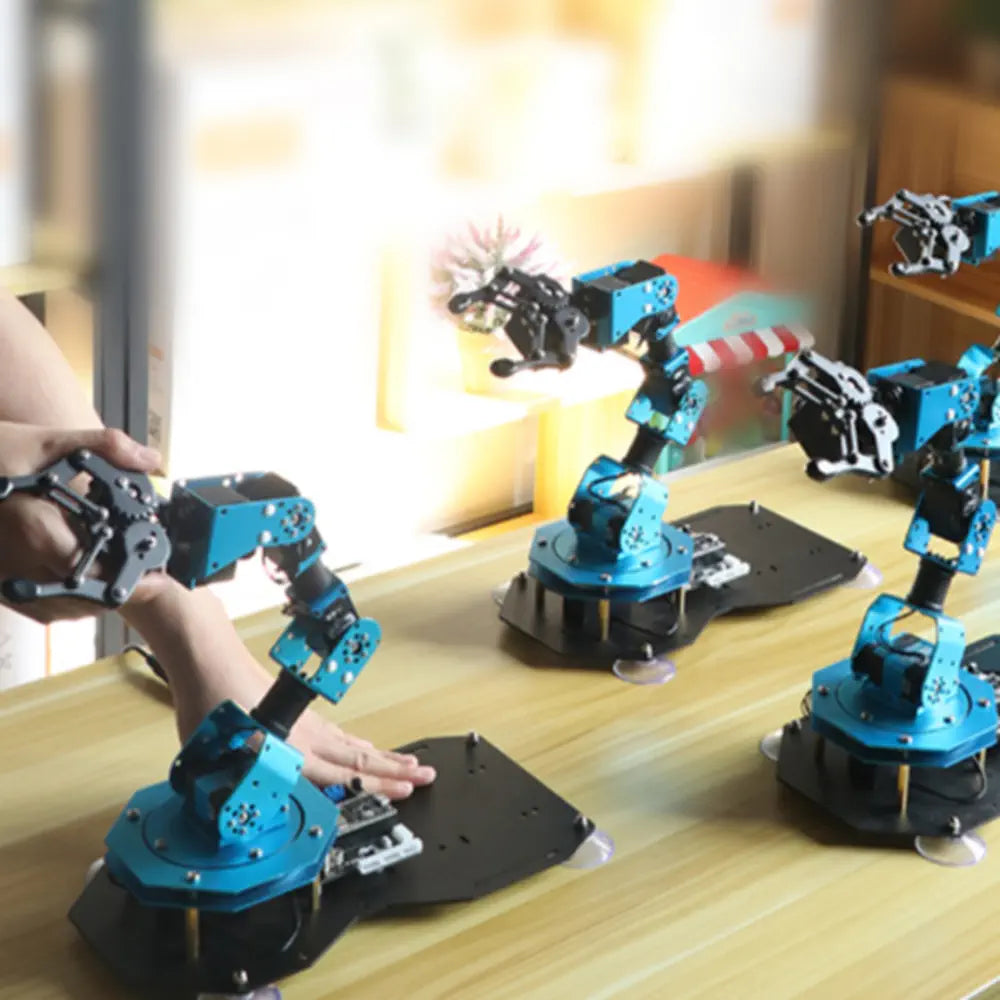 xArm ESP32 Bus Servo Robotic Arm Powered by Open-source ESP32 Python Programmable Robot (Assembled Kit)