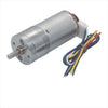 25D 24V 12RPM 9Kg.cm Brushed DC Gear Motor w/ Encoder
