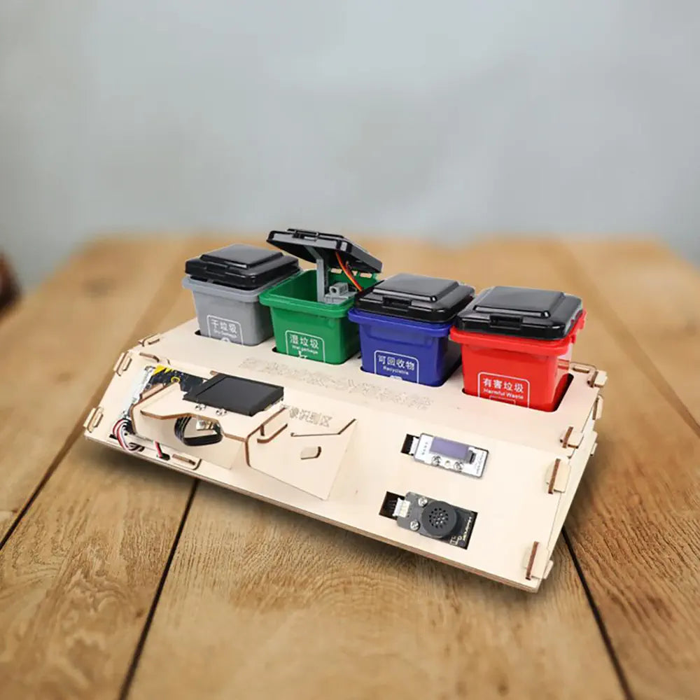 Hiwonder AI Vision Waste Classification Kit w/ Audio Broadcast Powered By Micro:bit