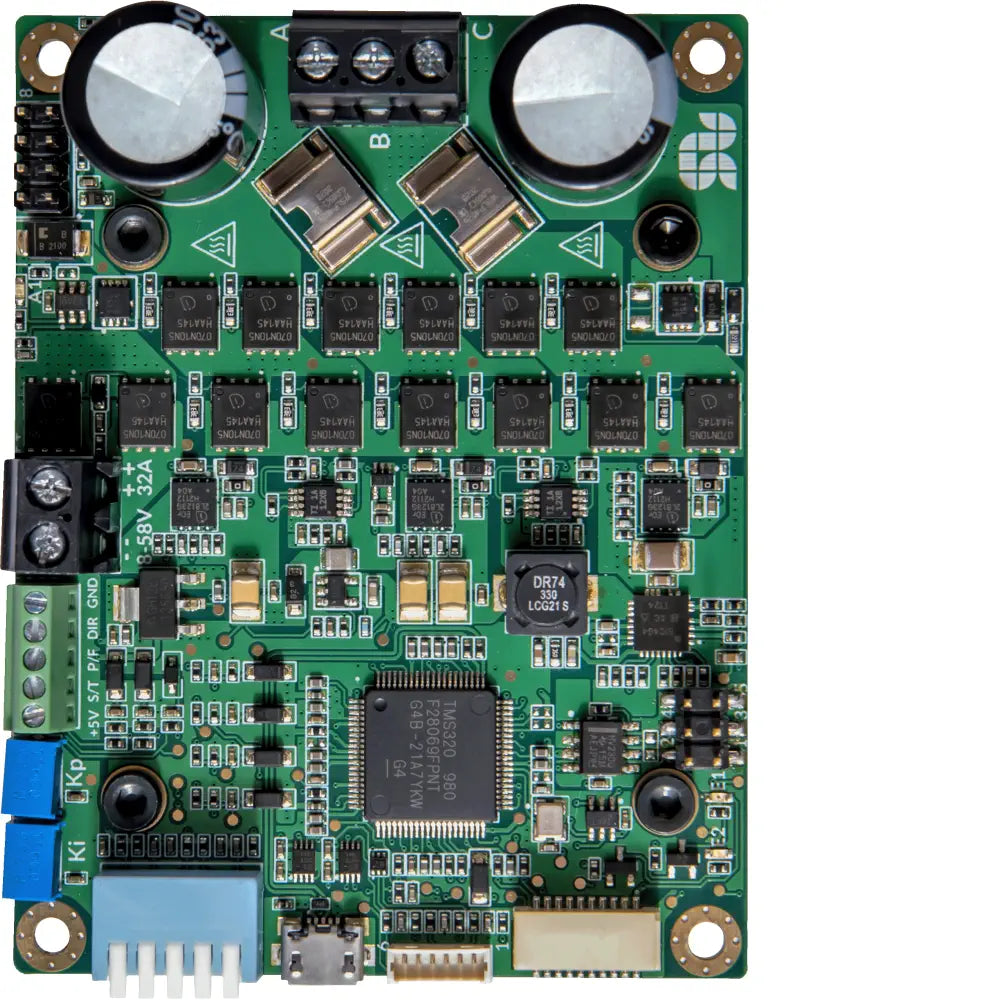 SOLO UNO 58V 32A DC BLDC PMSM &amp; ACIM Motor Controller