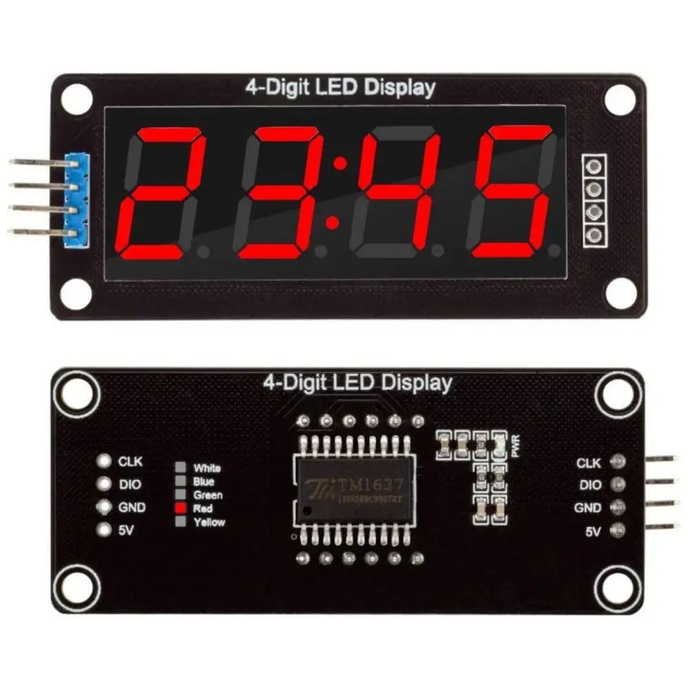 0.56 Inch LED Display Digital Tube Decimal 7 Segment (5 Colors)