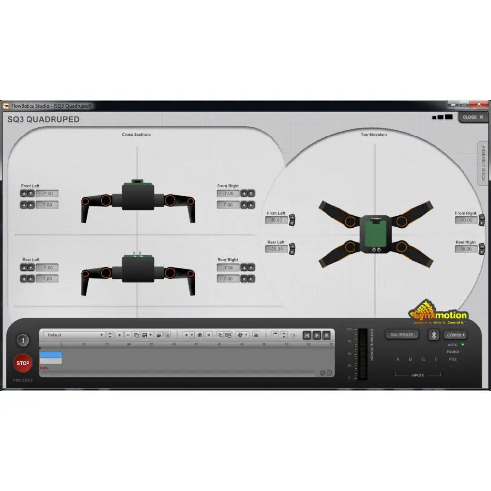 Lynxmotion FlowBotics Studio Graphical Programming Software - Free to Download