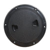 Marine Watertight Access Hatch Black (6in)