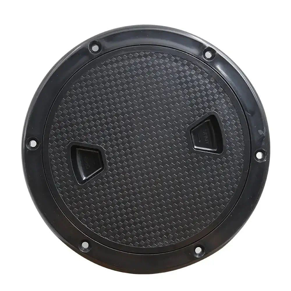 Marine Watertight Access Hatch Black (6in)
