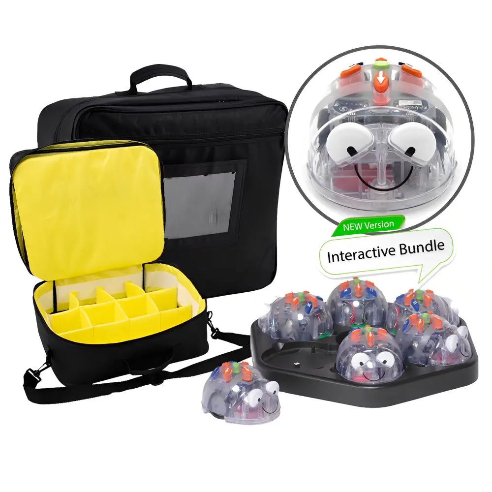 TTS Blue-Bot See &amp; Say - Educational Coding Robot for Kids -  Hive Storage Bag &amp; Docking Station Included - Classroom STEM Learning Tool | Blue-Bot Set