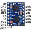 Pololu Motoron M2U256 Dual Serial Motor Controller (Header Pins Soldered)