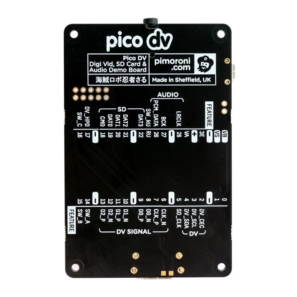 Pimoroni Pico DV Demo Base