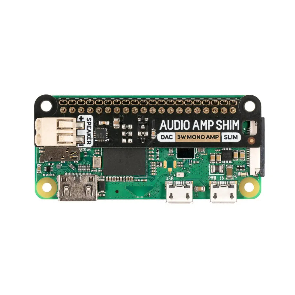 Pimoroni Audio Amp SHIM (3W Mono Amp) - RobotShop