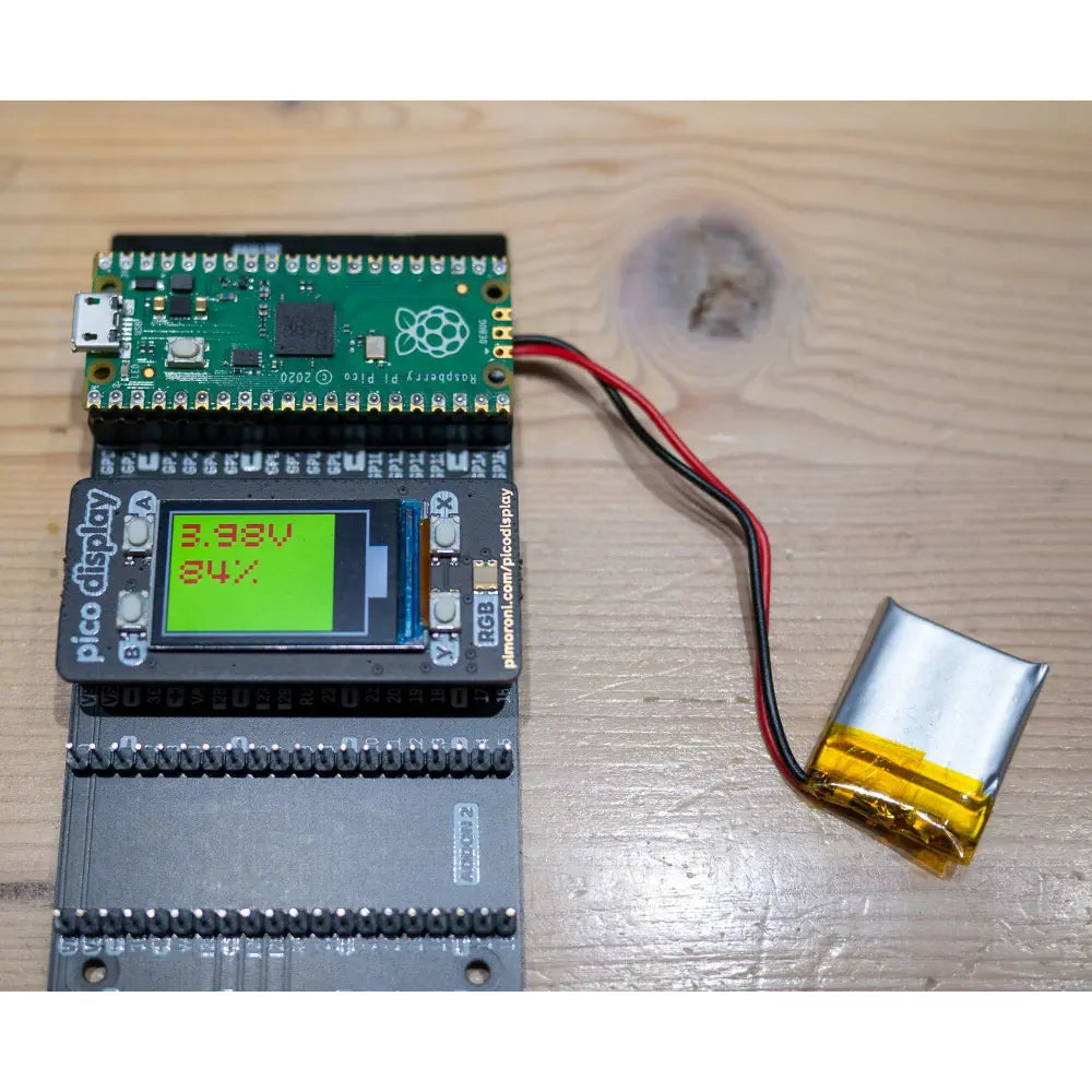 Pimoroni LiPo SHIM for Pico - RobotShop