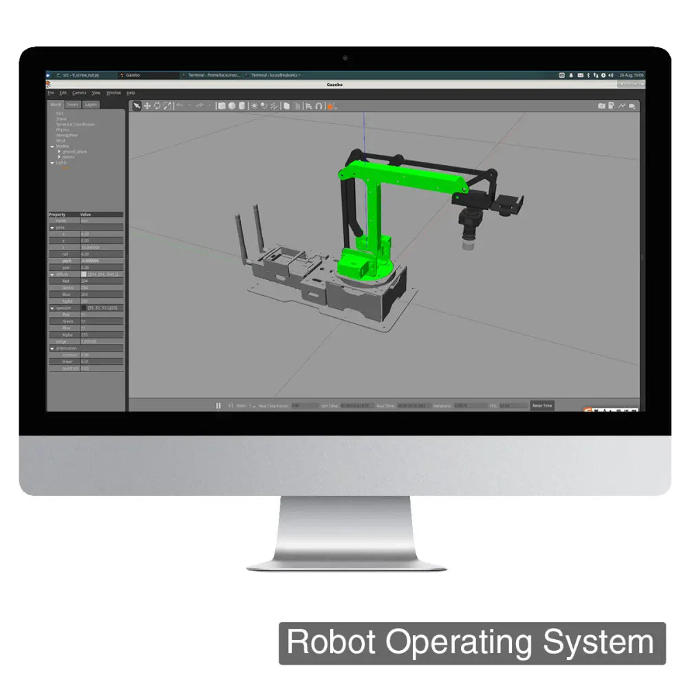 Hiwonder JetMax JETSON NANO Robot Arm ROS Open source Vision Recognition Program (Starter Kit)