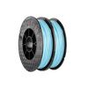 1KG UP Fila PLA for 3D Printer, 1.75mm, 2*500g, Blue