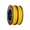UP Fila Premium ABS for 3D Printer, 1.75mm, 2 spools of 500g, Yellow Color