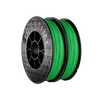 UP Fila Premium ABS for 3D Printer, 1.75mm, 2 spools of 500g, Green