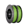 1KG UP Fila PLA for 3D Printer, 1.75mm, 2*500g, Green