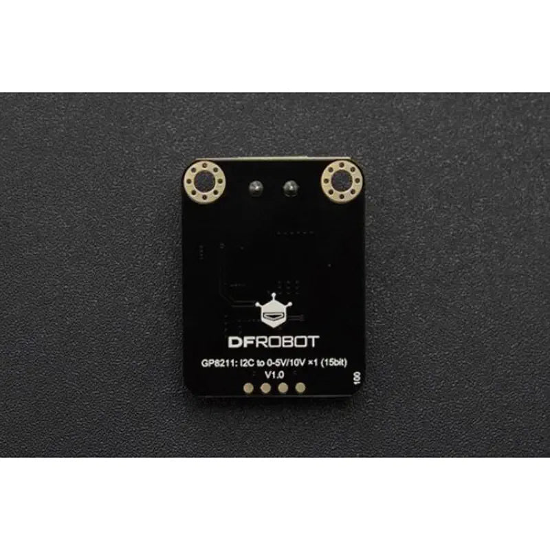 Gravity: GP8211 1-Channel 15-bit I2C to 0-5V/10V DAC Module