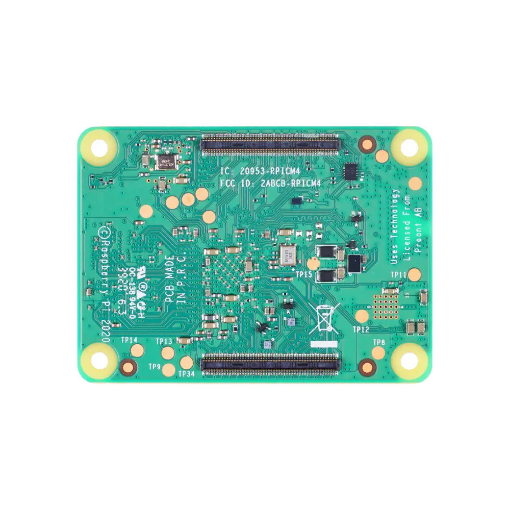 Raspberry Pi 4 Compute Module 4 - 16GB eMMC, 2GB LPDDR4 RAM