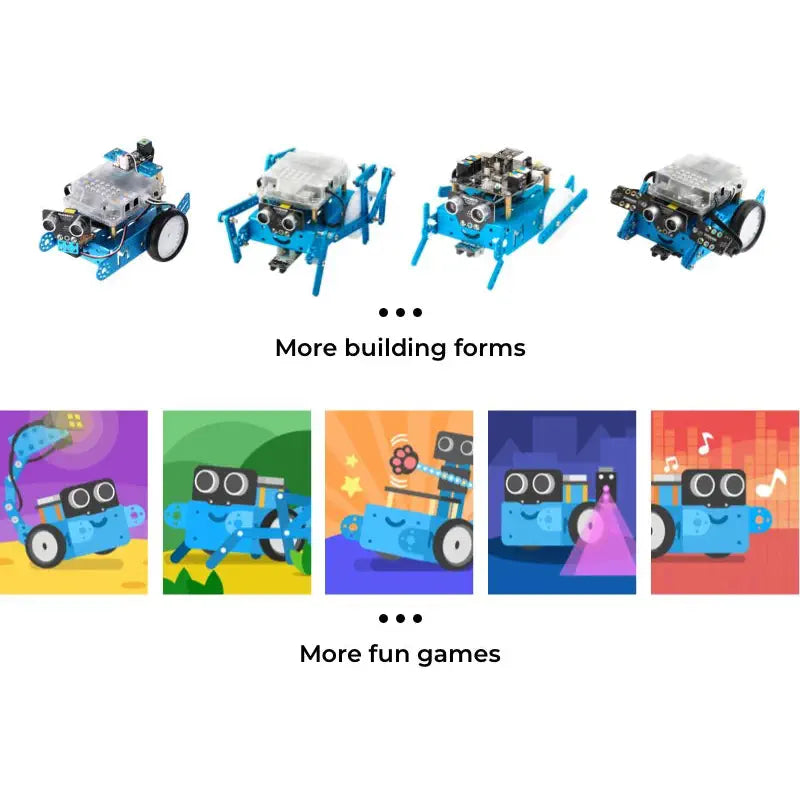Makeblock mBot V1.1 Blue w/ Bluetooth Dongle