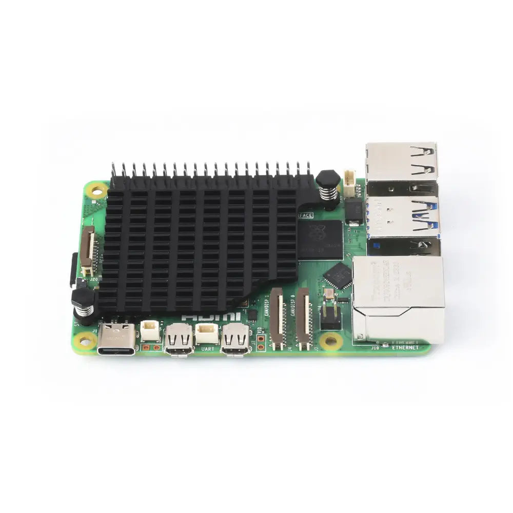 Waveshare Heatsink for Raspberry Pi 5, Thermal Pads, Spring-Loaded Pins