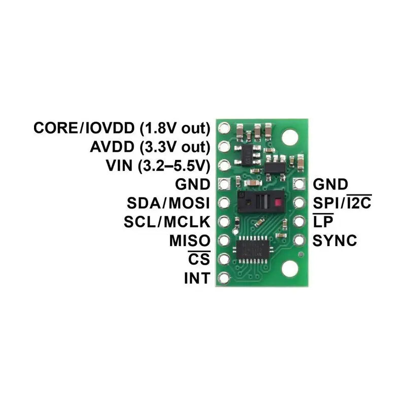 Pololu VL53L8CX Time-of-Flight Distance Sensor, 8x8 Zone, 4-m Range