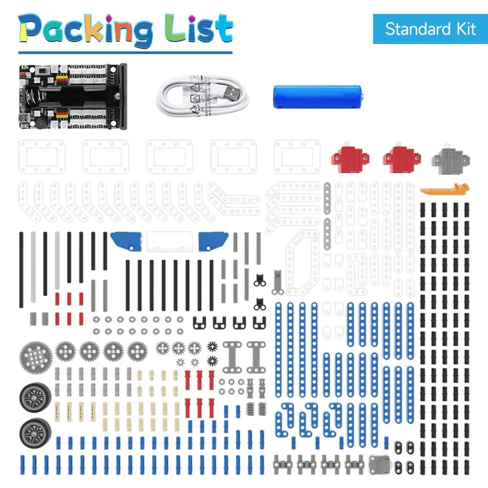 yahBoom マイクロビット学習セット Yahboom Micro bit Building Block Robot Kit 16 in 1 STEM Projects