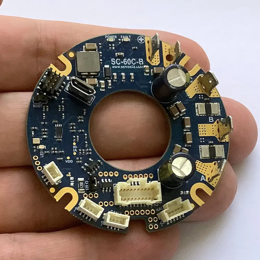 Servosila SC-60C Servo Drive (circular shape, hollow shaft)