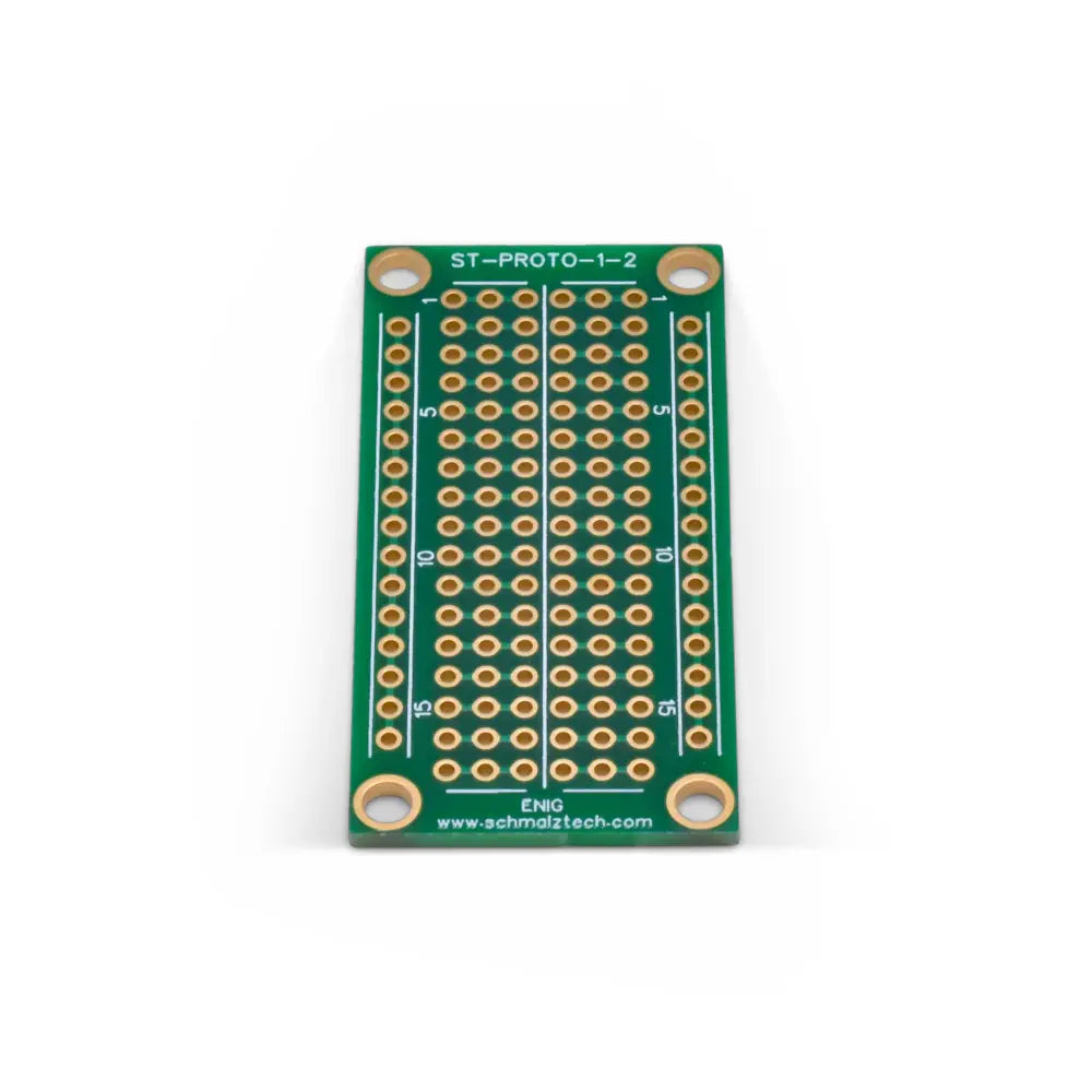 Prototyping PCB, Protoboard - 1" x 2"