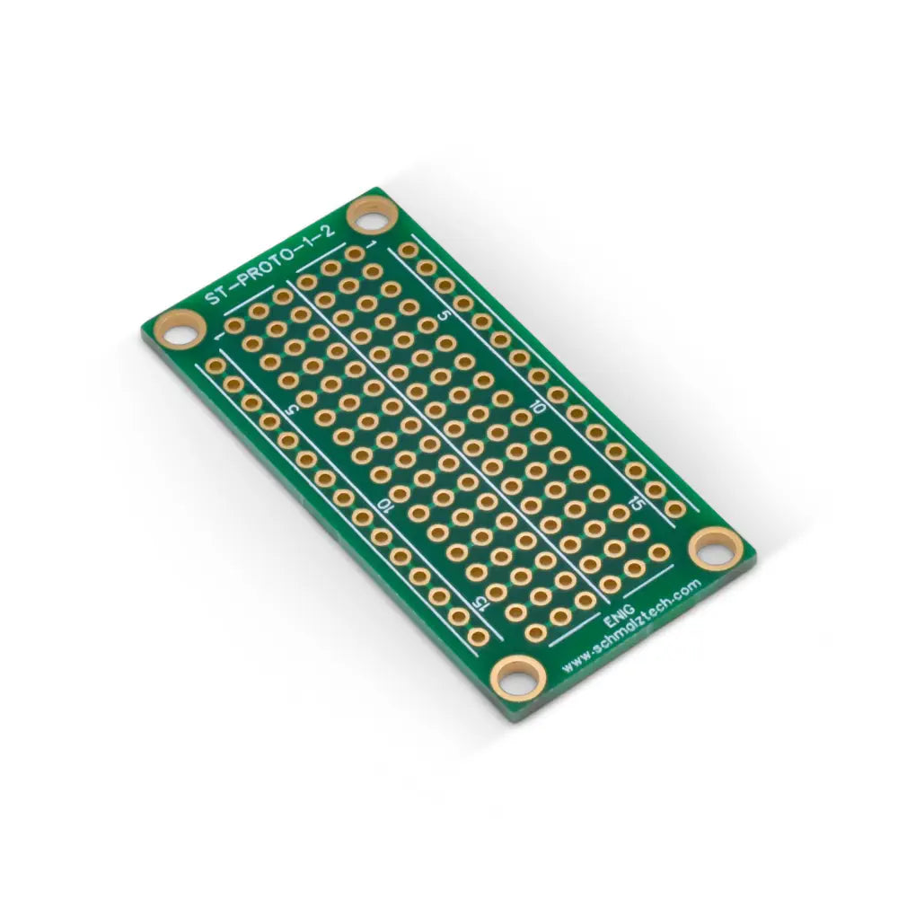 Prototyping PCB, Protoboard - 1" x 2"
