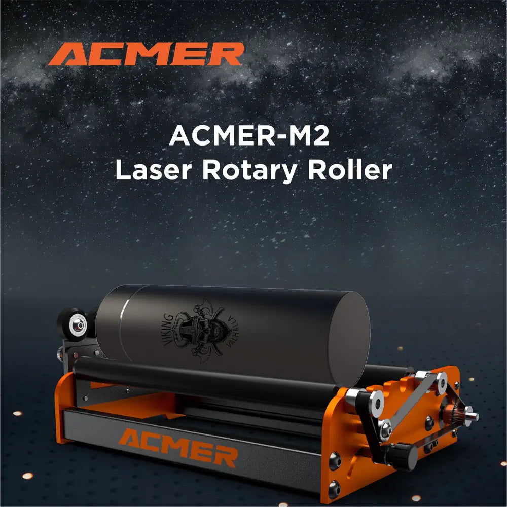 ACMER M2 Laser Rotary Roller, 360 Degree Y-axis Rotary Engraving