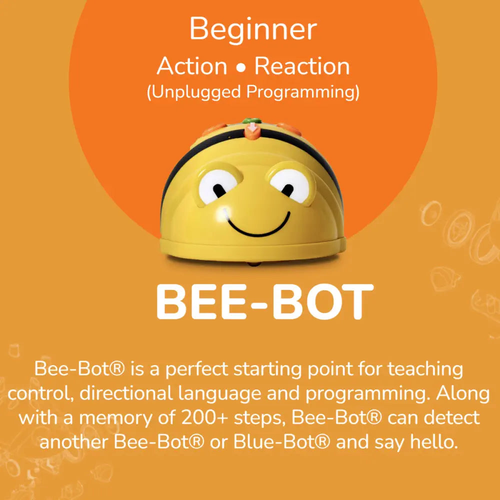 TTS Programming Journey Bundle - Coding Toy Robots Set - Glow &amp; Go, Bee-Bot, Blue-Bot, Tuff-Bot, Loti-Bot &amp; Oti-Bot - Computational Thinking &amp; STEM Learning | 6 Robot Kit