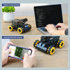 Hiwonder TurboPi Raspberry Pi Omnidirectional Mecanum Wheels Robot Car Kit with Camera Open Source Python for Beginners (Standard Kit with Raspberry Pi 4B 4GB)