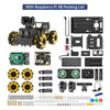 Hiwonder TurboPi Raspberry Pi Omnidirectional Mecanum Wheels Robot Car Kit with Camera Open Source Python for Beginners (Standard Kit with Raspberry Pi 4B 4GB)