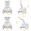 AI Vision Robot Nexbit, micro:bit Programming Educational Robot, Support WonderCam Smart Vision Module (Standard kit/without microbit)