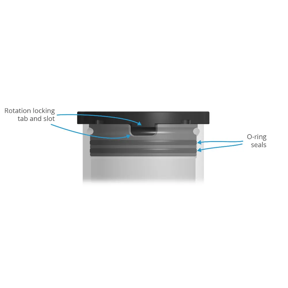 BlueRobotics Watertight Enclosure Tubes - 50 Mm (2") Cast Acrylic Plastic - 150 Mm (5.9") - 250 M