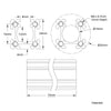 ServoCity 1118 Series Open goRAIL (72mm Length)